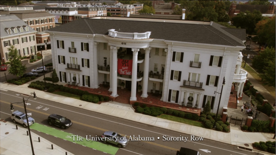 "The University of Alabama • Sorority Row"