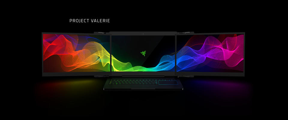 Triple-screen Razer