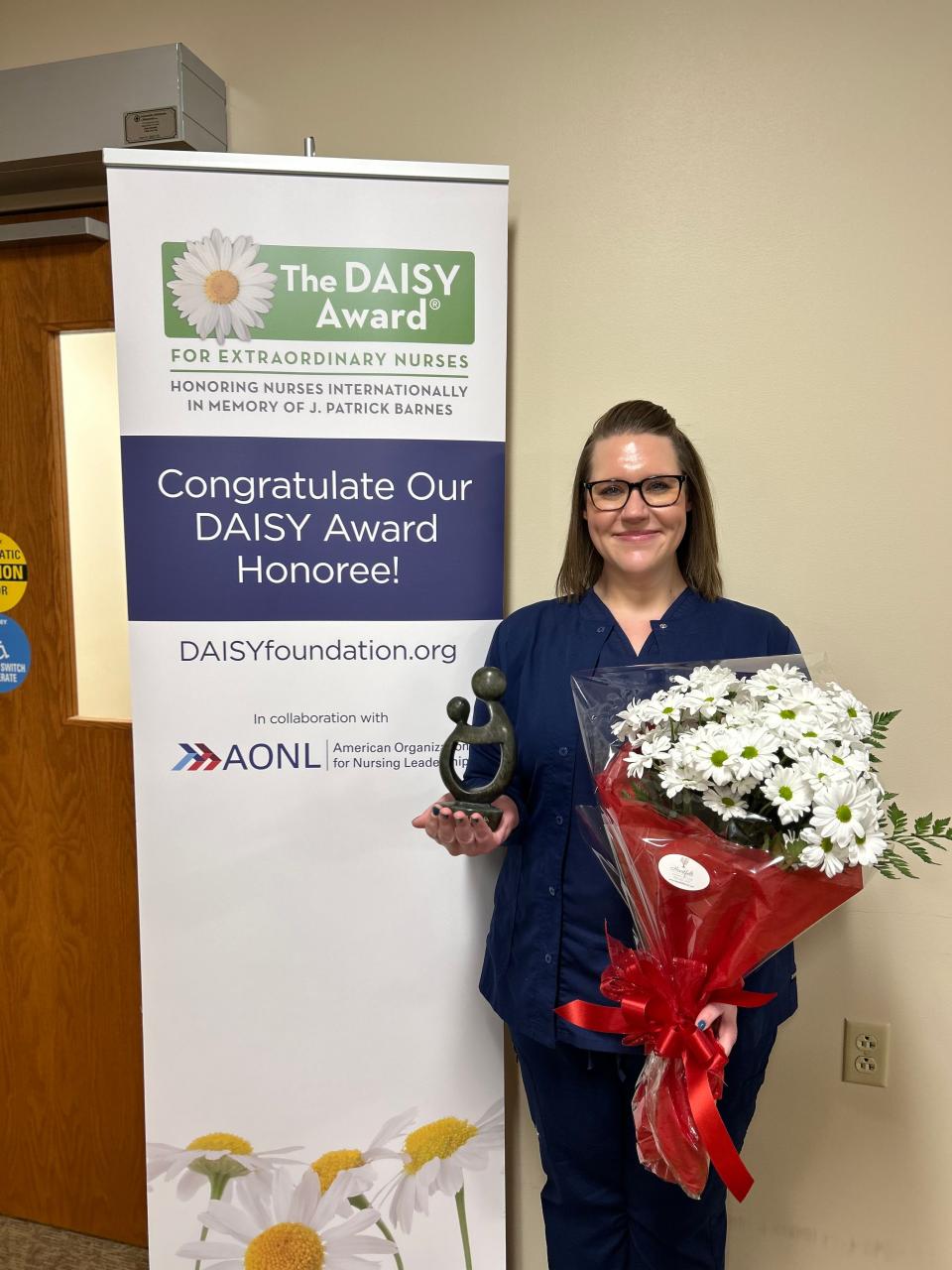 Stephanie Welch, LPN, Urology, has been named as a DAISY Award for Extraordinary Nurses winner at the SSM Health Fond du Lac Regional Clinic.