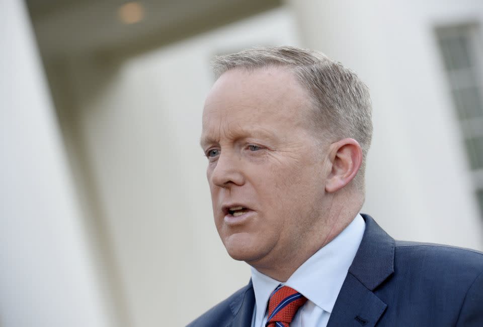 Sean Spicer has warned against another 