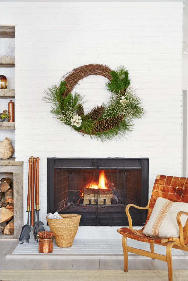 Asymmetrical Grapevine Wreath