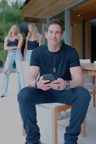 <p>Instagram</p> Tarek El Moussa shared the funny Instagram Reel on May 14