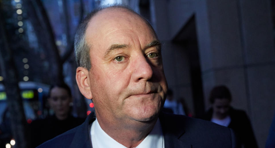 NSW MP Daryl Maguire is seen leaving the 2018 NSW Independent Commission Against Corruption (ICAC) in Sydney. Source: AAP Image/Erik Anderson