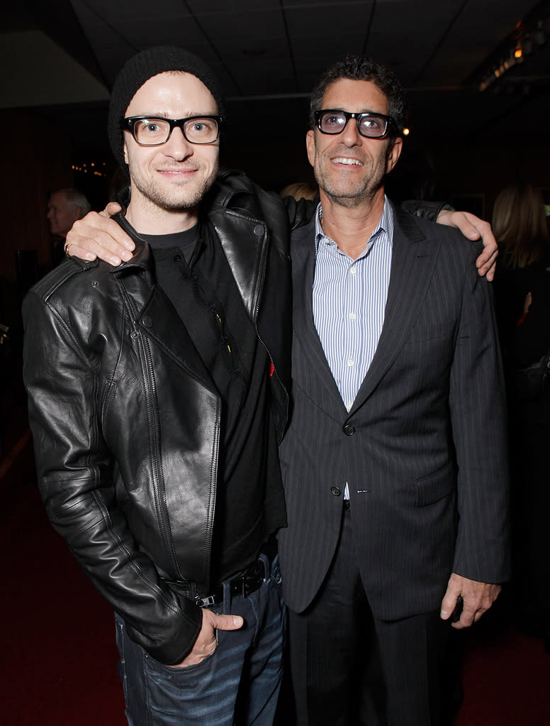 True Grit 2010 LA Screening Justin Timberlake Joel Coen