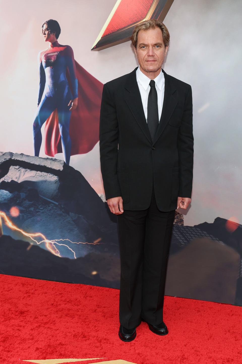 Michael Shannon attends the Los Angeles premiere of Warner Bros. "The Flash"  on June 12, 2023.