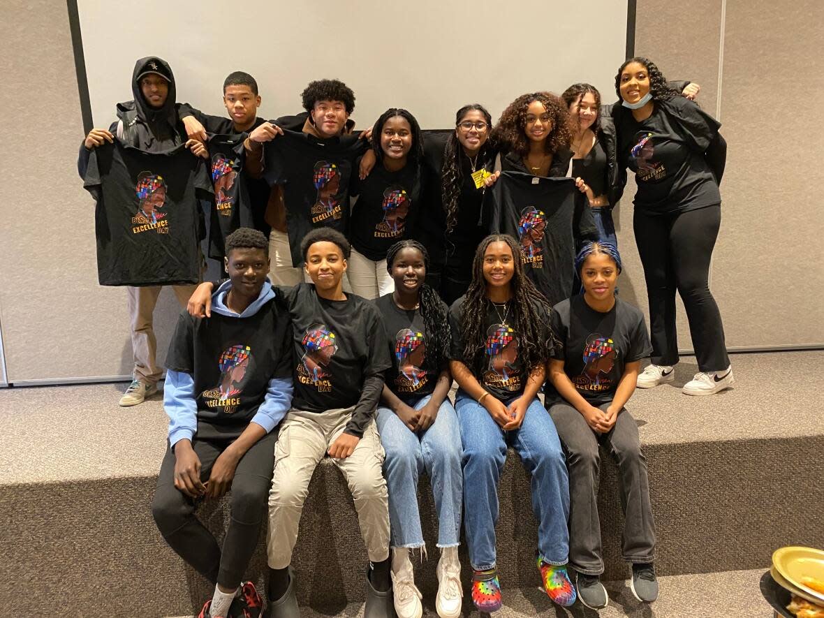 The second annual Black Excellence Day was hosted by Ninandotoo Society in partnership with the Burnaby School District. (Submitted by Burnaby School District - image credit)