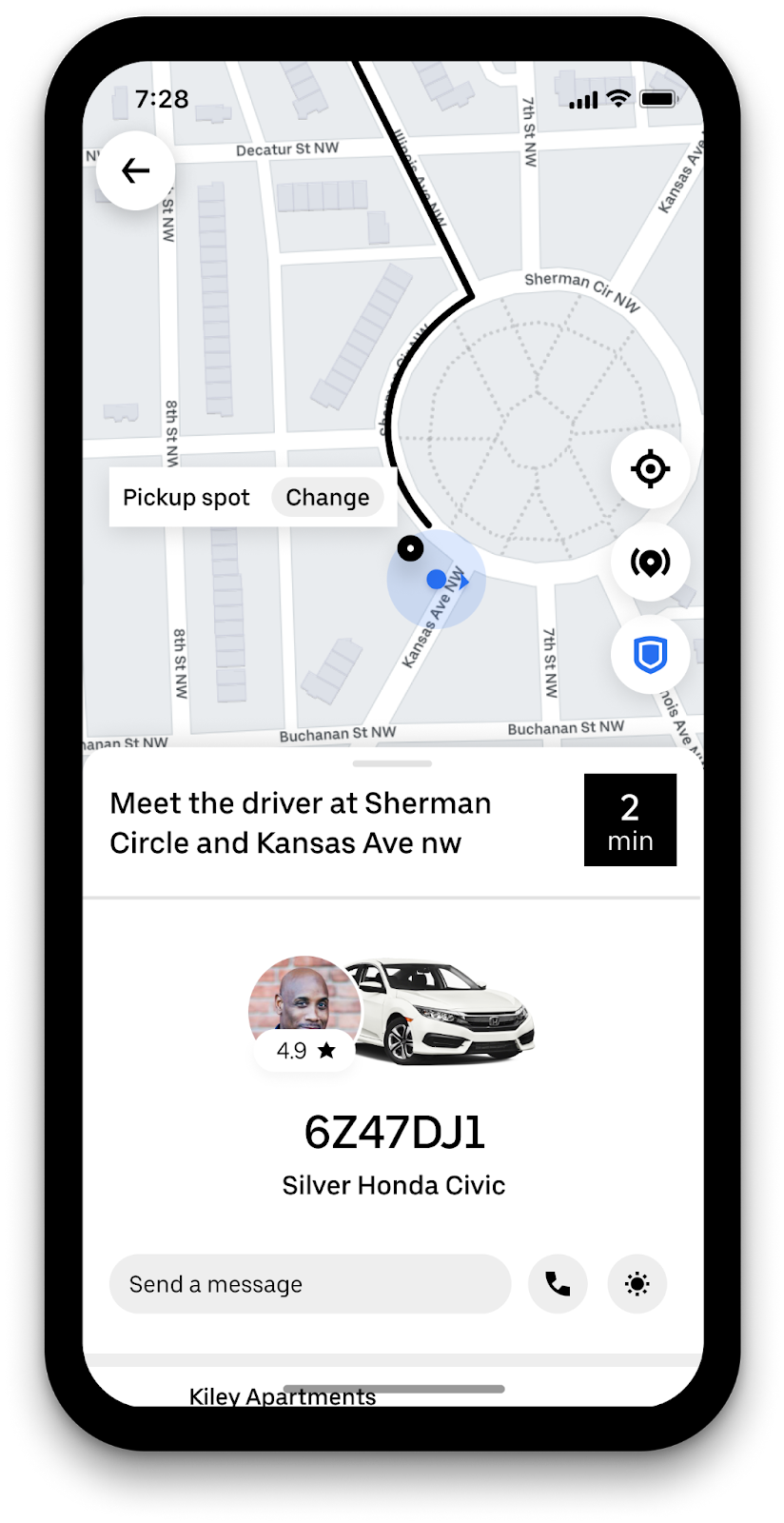 Uber's latest navigation upgrade offers drivers a more detailed description of where riders can be found.