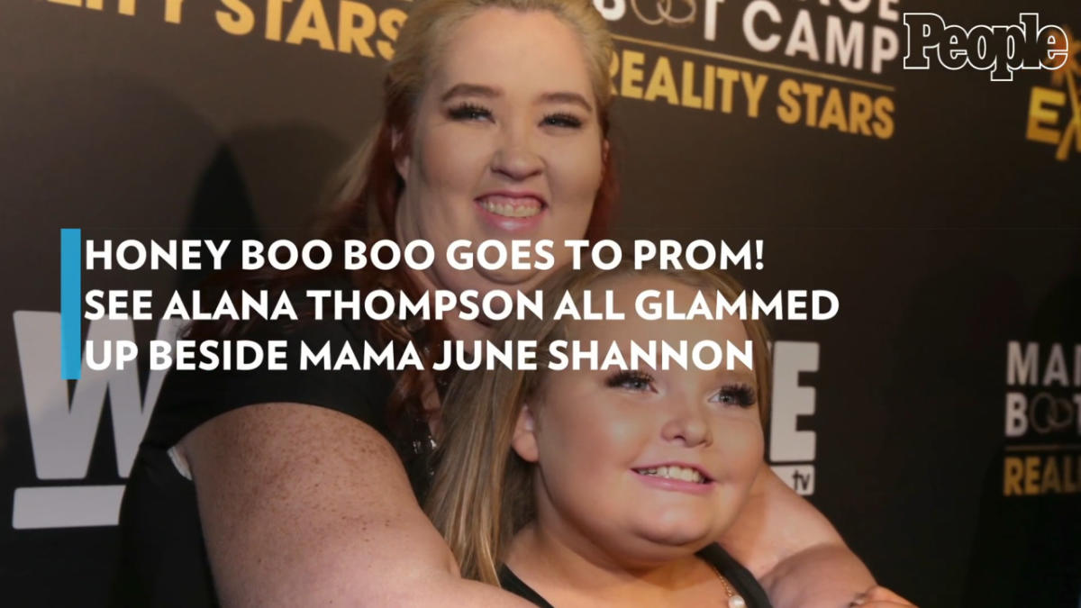 Honey Boo Boo Goes to Prom! See Alana Thompson All Glammed Up Beside