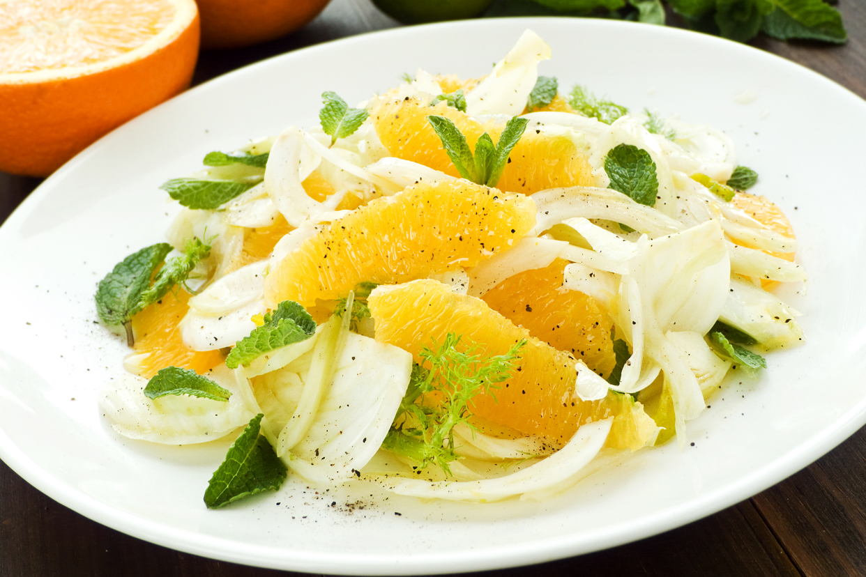 Orange, Fennel, Onion Salad