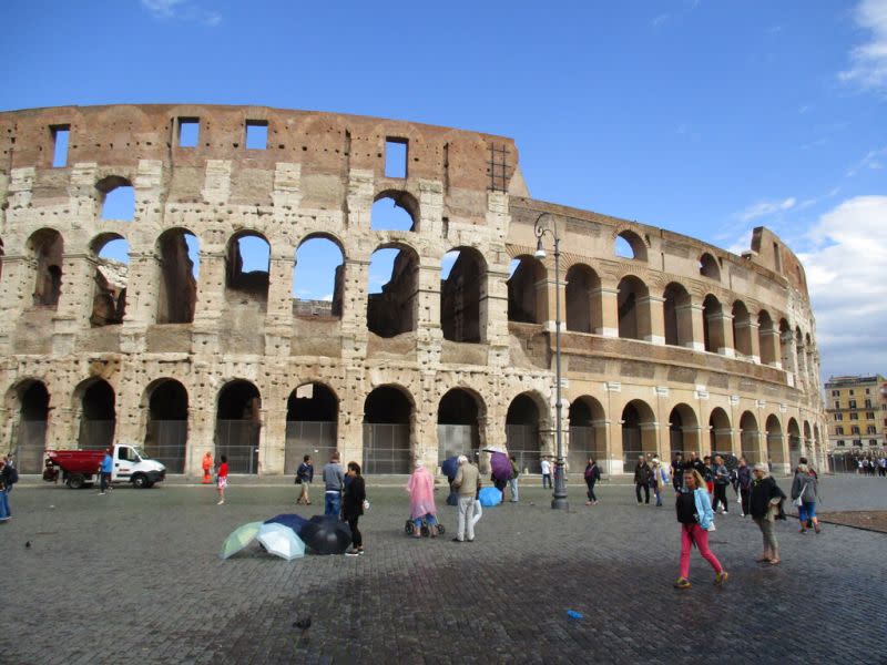 ▲根據英國旅遊平台最新調查，義大利羅馬是歐洲扒手最猖獗的地點，圖為羅馬競技場。（圖／美聯社／達志影像）