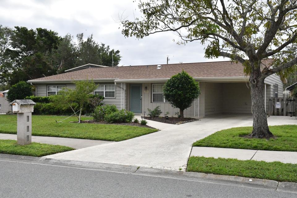 This four-bedroom, three-bath home at 3060 Courtland St. is under contract. The list price for the 1957-square-foot home, which also has an outbuilding that could serve as guest quarters, was $975,000.