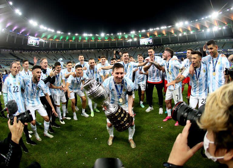 El inolvidable recuerdo de la final de la Copa América, el último antecedente en el Maracaná, con triunfo argentino por 1-0