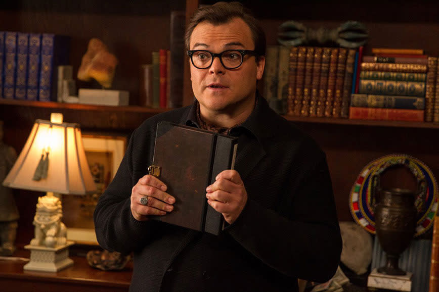 <p><b>If you love…</b>Reliving your childhood scares<br><b>Then you should see…</b> <i>Goosebumps</i><br><b>Starring:</b> Jack Black, Dylan Minnette and Odeya Rush<br><b>What’s it about:</b> A teenager teams up with the daughter of young adult horror author R. L. Stine after the writer's imaginary demons are set free on the town of Madison, Delaware.<br><b>In cinemas from...</b> January 14</p>