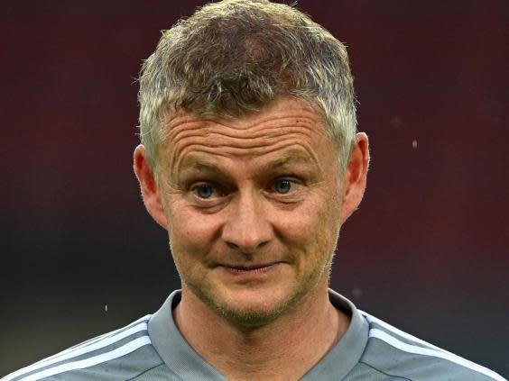 Manchester United manager Ole Gunnar Solskjaer (Getty)