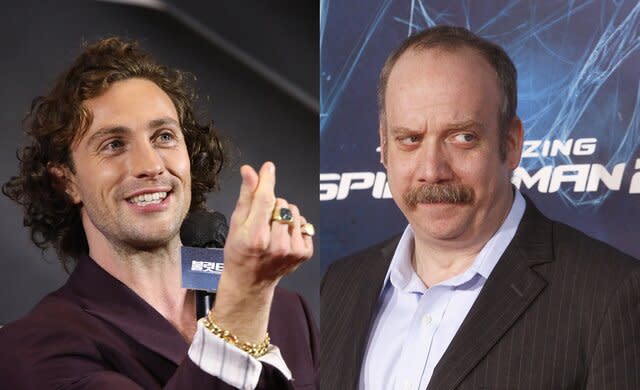 Aaron Taylor Johnson Paul Giamatti GETTY