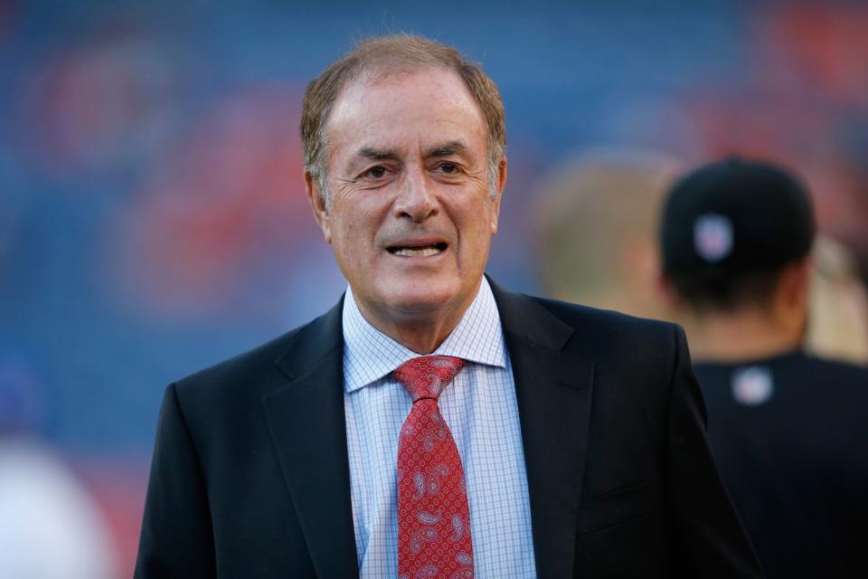 <p>Doug Pensinger/Getty </p> Al Michaels