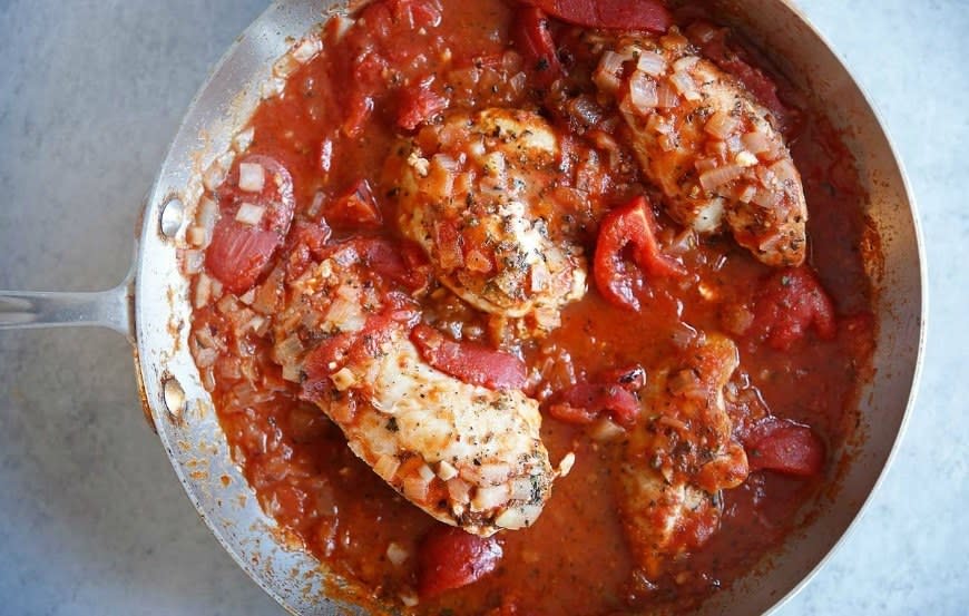 Spicy Chicken in Tomatoes from Lexi's Clean Kitchen