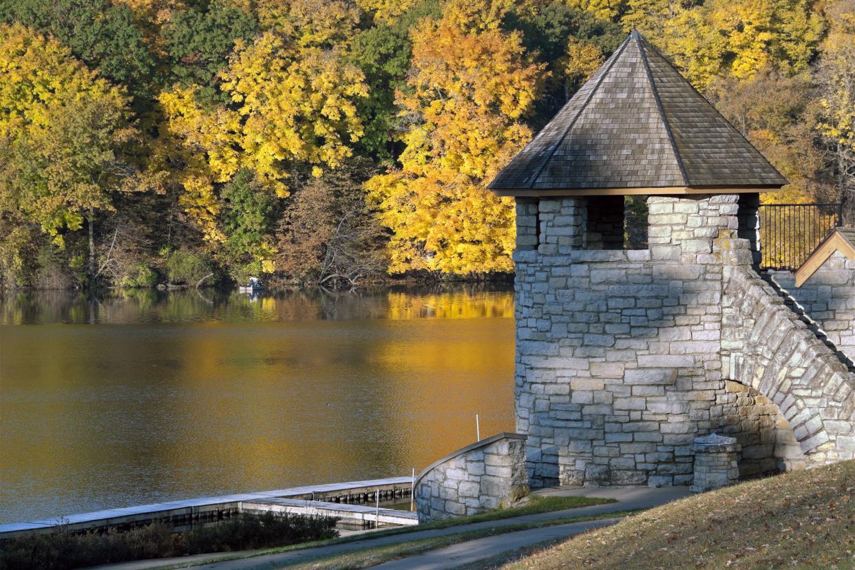 Backbone State Park Iowa