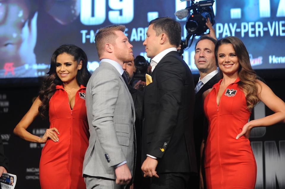 Canelo Alvarez vs. Gennady Golovkin is perhaps the best boxing matchup of the year. (Getty)