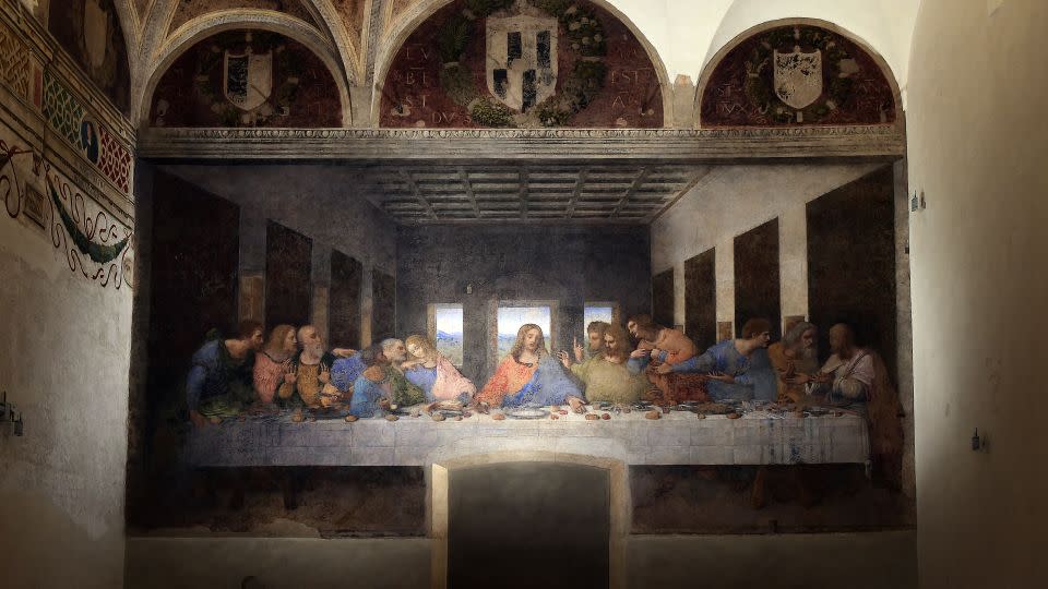 The Last Supper seemed to put a curse on the number 13: The 13th and most infamous guest to arrive, Judas Iscariot, was the disciple who betrayed Jesus, leading to his crucifixion. - Roberto Serra/Iguana Press/Getty Images