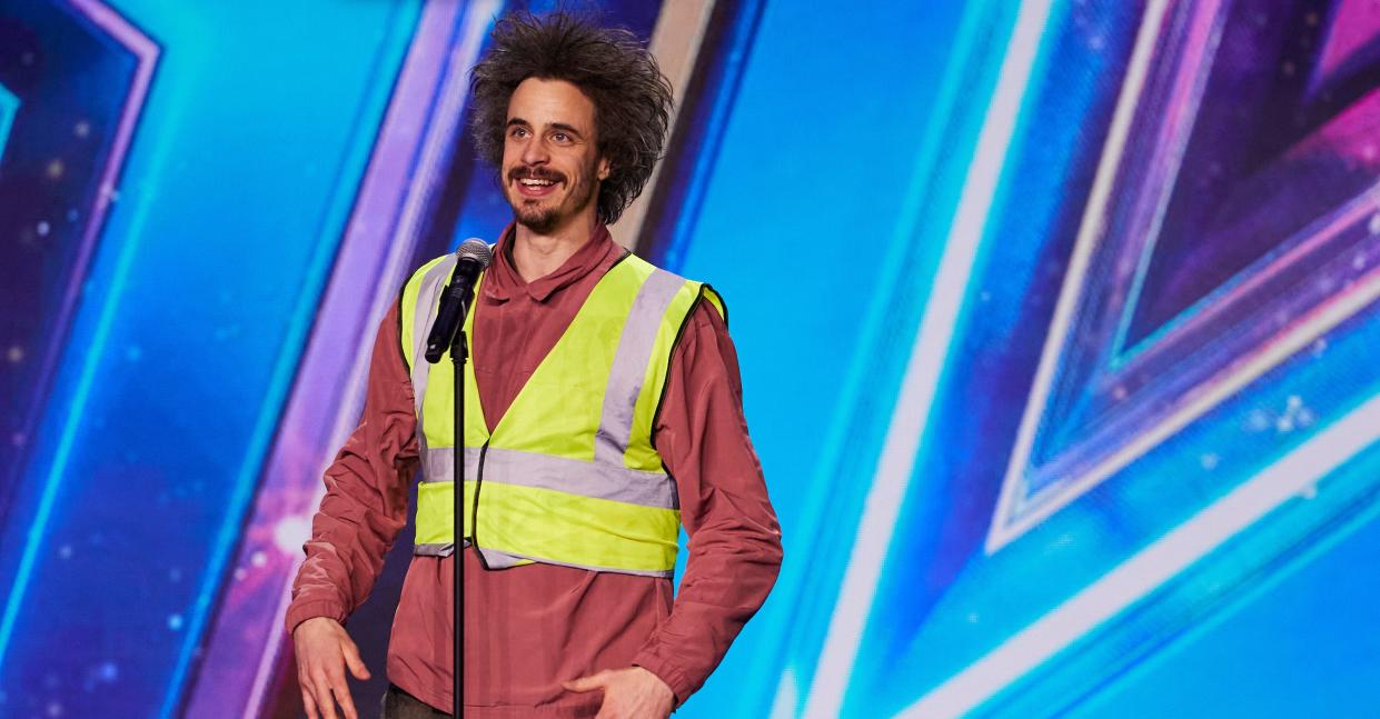 Britain's Got Talent 2023 was won by hi-vis vest-wearing clown act Viggo Venn. (ITV)