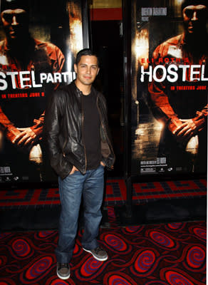 Jay Hernandez at the Los Angeles premiere of Hostel: Part II