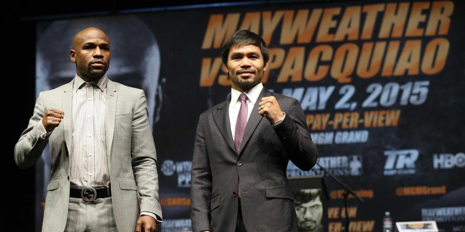 Floyd Mayweather and Manny Pacquiao