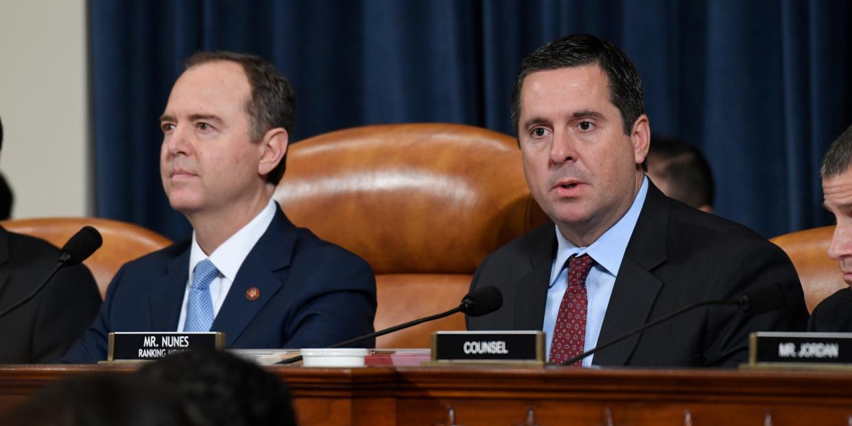 Adam Schiff and Devin Nunes