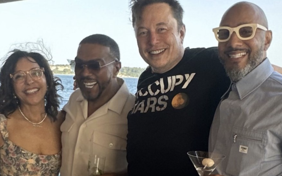 X Elon Musk Linda Yaccarino Timbaland Swizz Beatz