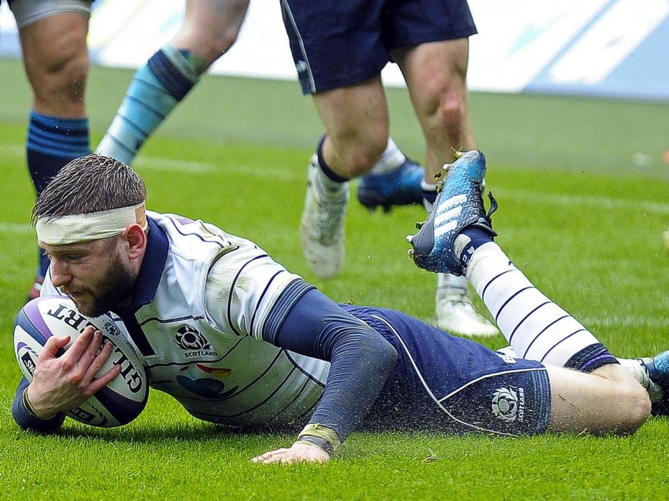 Finn Russell touched down in the first half (Getty)