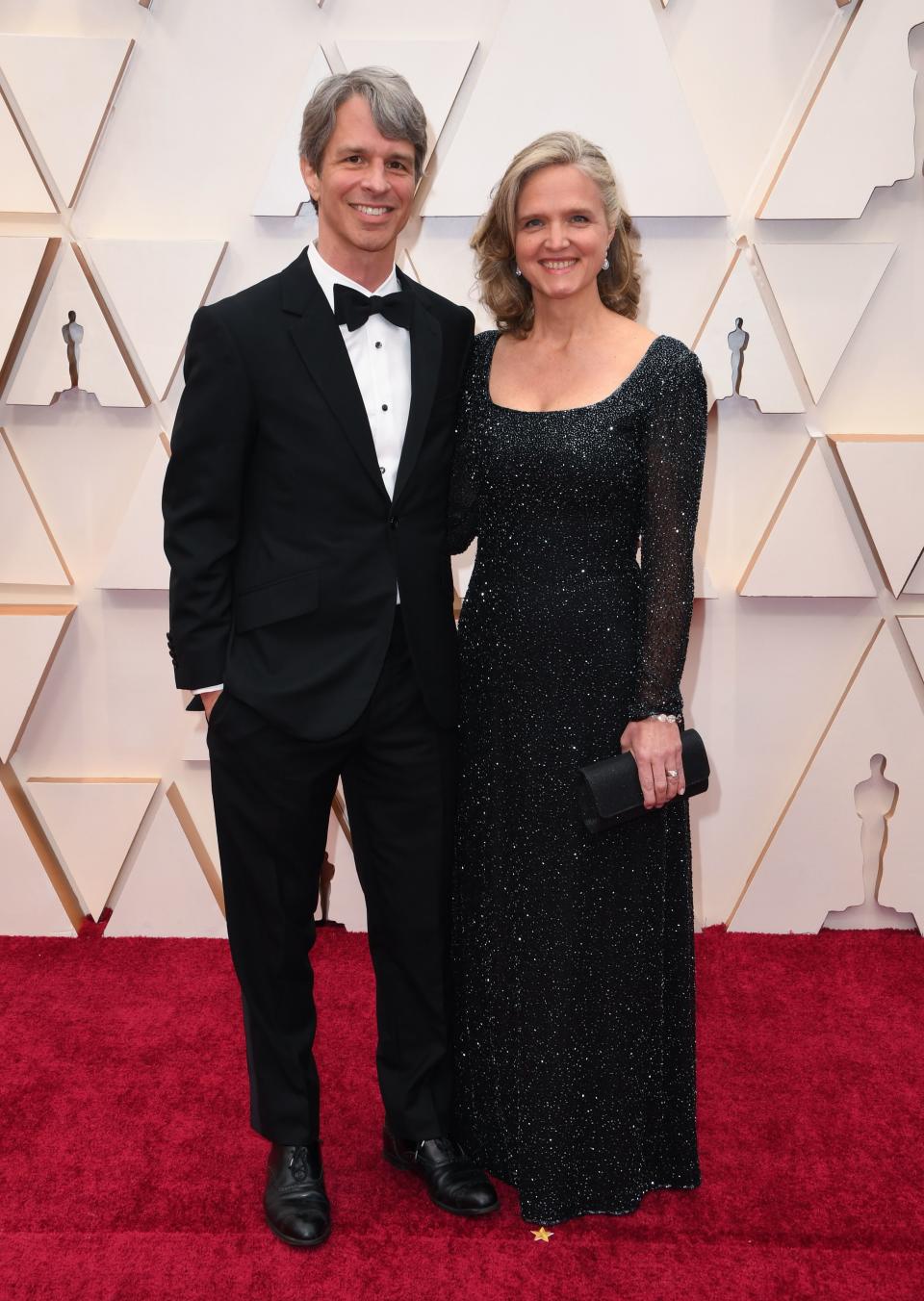 US director Marshall Curry and guest arrives for the 92nd Oscars at the Dolby Theatre in Hollywood, California on February 9, 2020. (Photo by Robyn Beck / AFP) (Photo by ROBYN BECK/AFP via Getty Images)