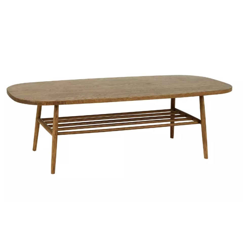 Habitat Cornelia Coffee Table in Walnut on a white background