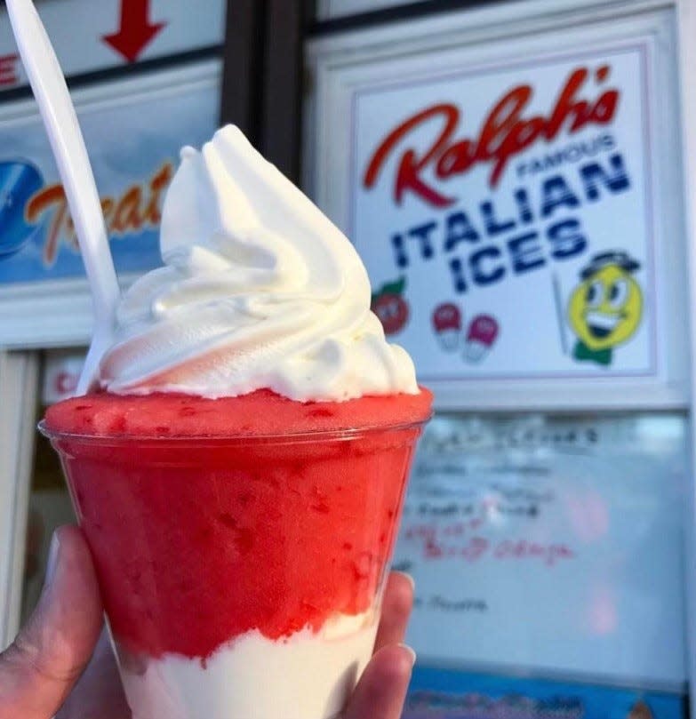 Gelati from Ralph's Famous Italian Ices & Ice Cream in Old Bridge.