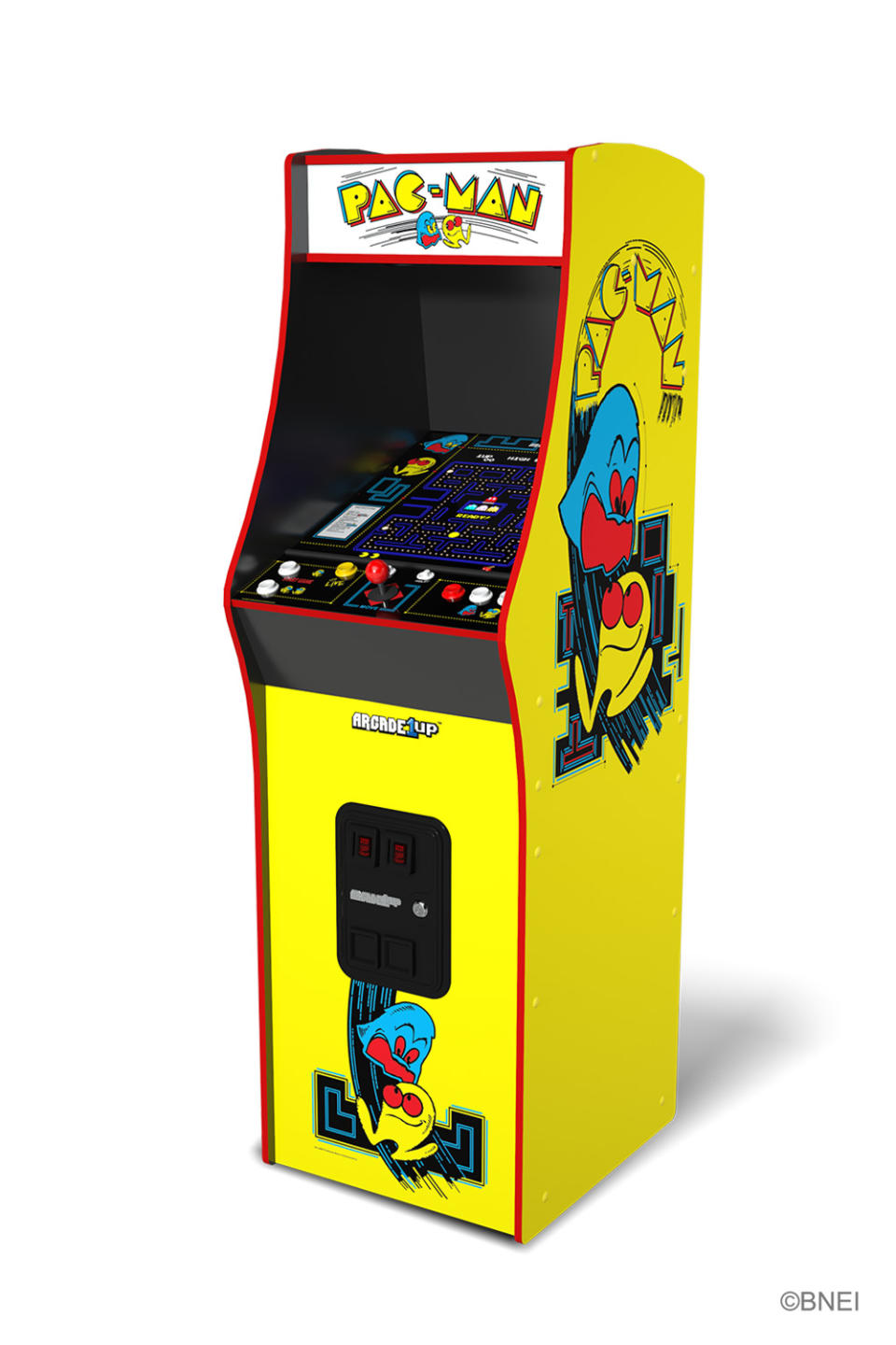 Arcade1Up releases a Pac-Man Deluxe Cabinet just in time for Pac-Man Day. (Photo: Courtesy Arcade1Up)