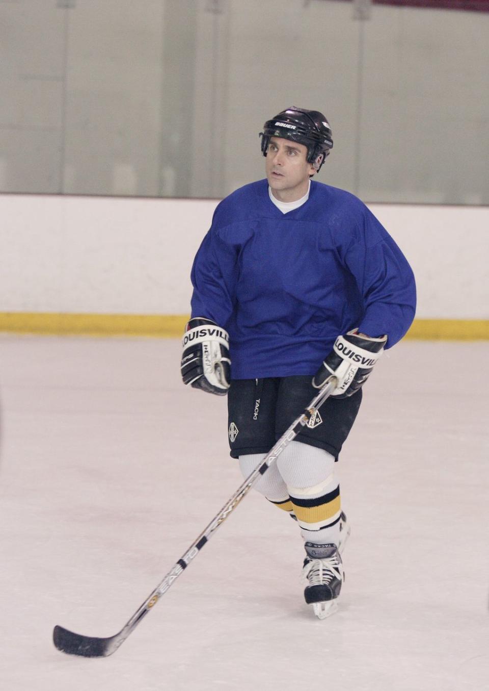 <p>We're not gonna lie, we were surprised when we discovered how good <del>Michael Scott</del> Steve Carrell was at hockey. The actor played <a href="https://www.sportscasting.com/steve-carell-once-thought-he-had-a-shot-to-play-in-the-nhl/" rel="nofollow noopener" target="_blank" data-ylk="slk:Division II hockey at Denison University;elm:context_link;itc:0;sec:content-canvas" class="link ">Division II hockey at Denison University</a> and even considered a career in the NHL.</p>