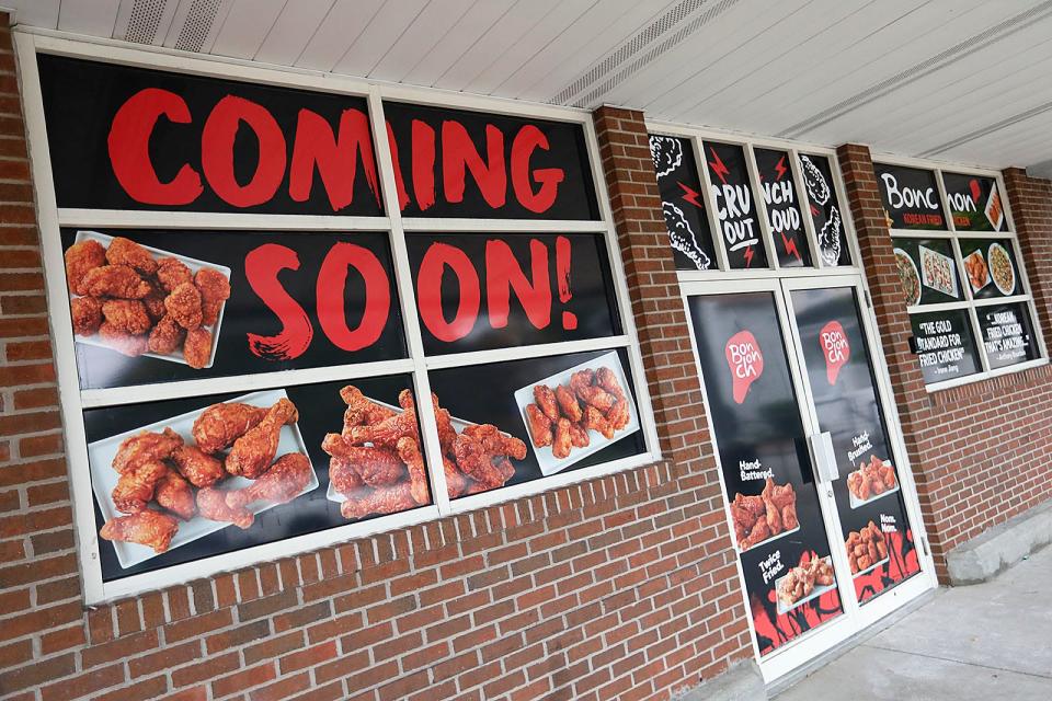 A new fried chicken spot, Bonchon, is expected to open soon near the North Quincy Stop u0026 Shop off Newport Avenue.