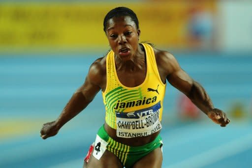 Veteran yet versatile track stars Veronica Campbell-Brown (pictured in March) of Jamaica and American Allyson Felix open up their Olympic campaigns in the hotly-anticipated women's 100m on Friday. Heats for the blue riband event get under way in the morning session, with the semi-finals and final scheduled for Saturday's evening session at the Olympic Stadium