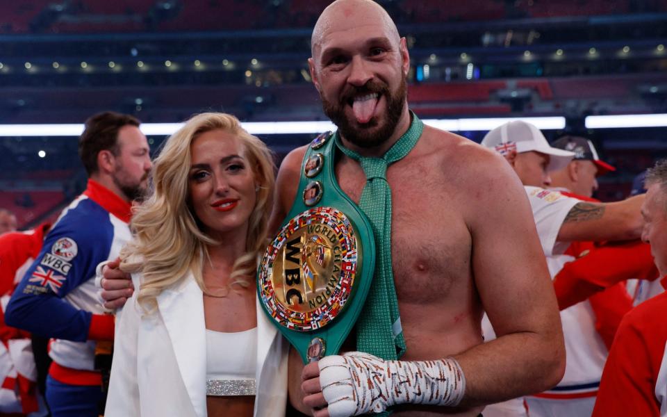 Tyson Fury said he had promised his wife Paris he will retire - ACTION IMAGES VIA REUTERS