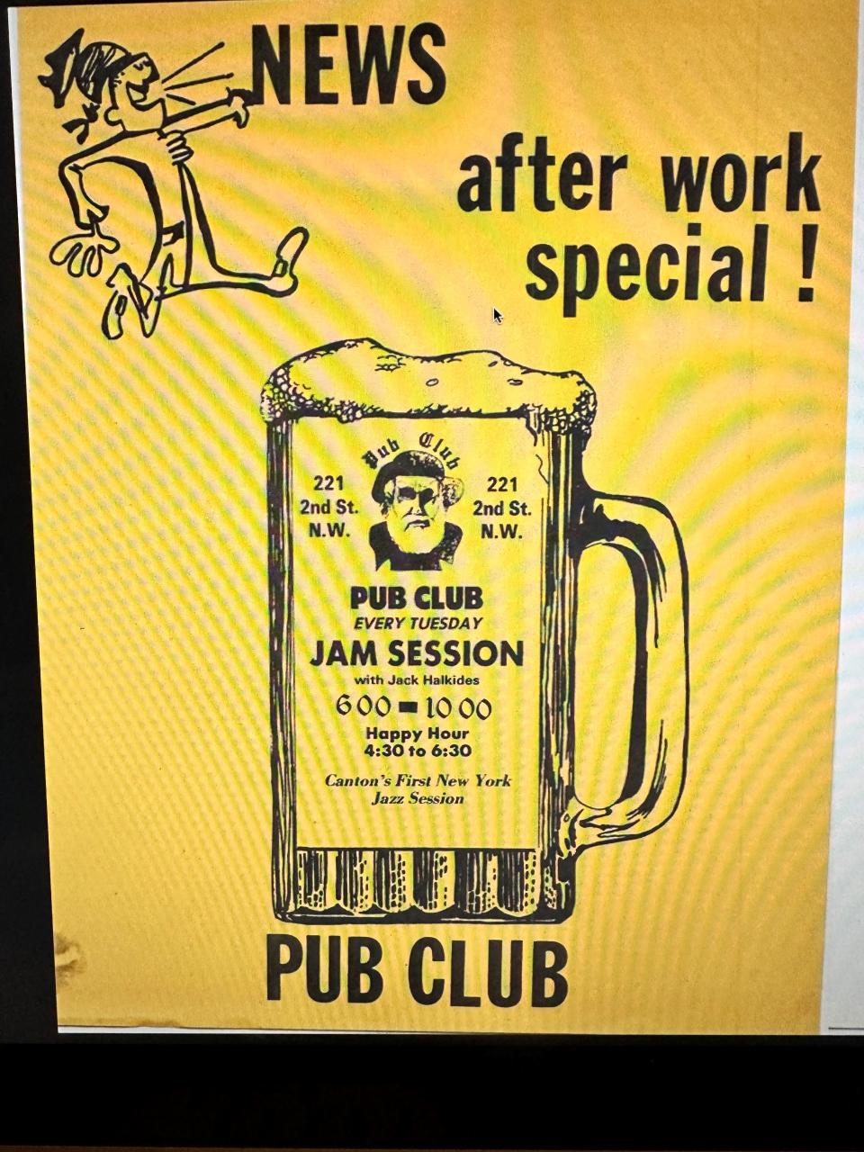 A nostalgic remembrance of good times and events at Pub Club.