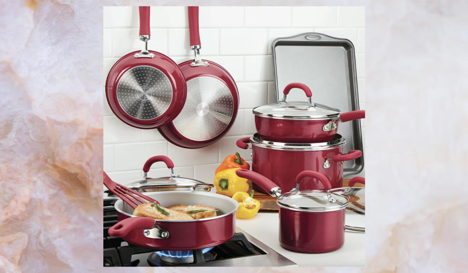 Rachael Ray wants to help you in the kitchen, with this set — $100 off! (Photo: Wayfair)