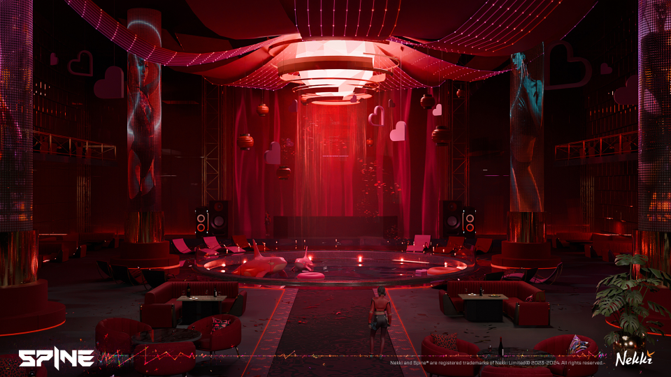 Spine transmedia art; a red room concept