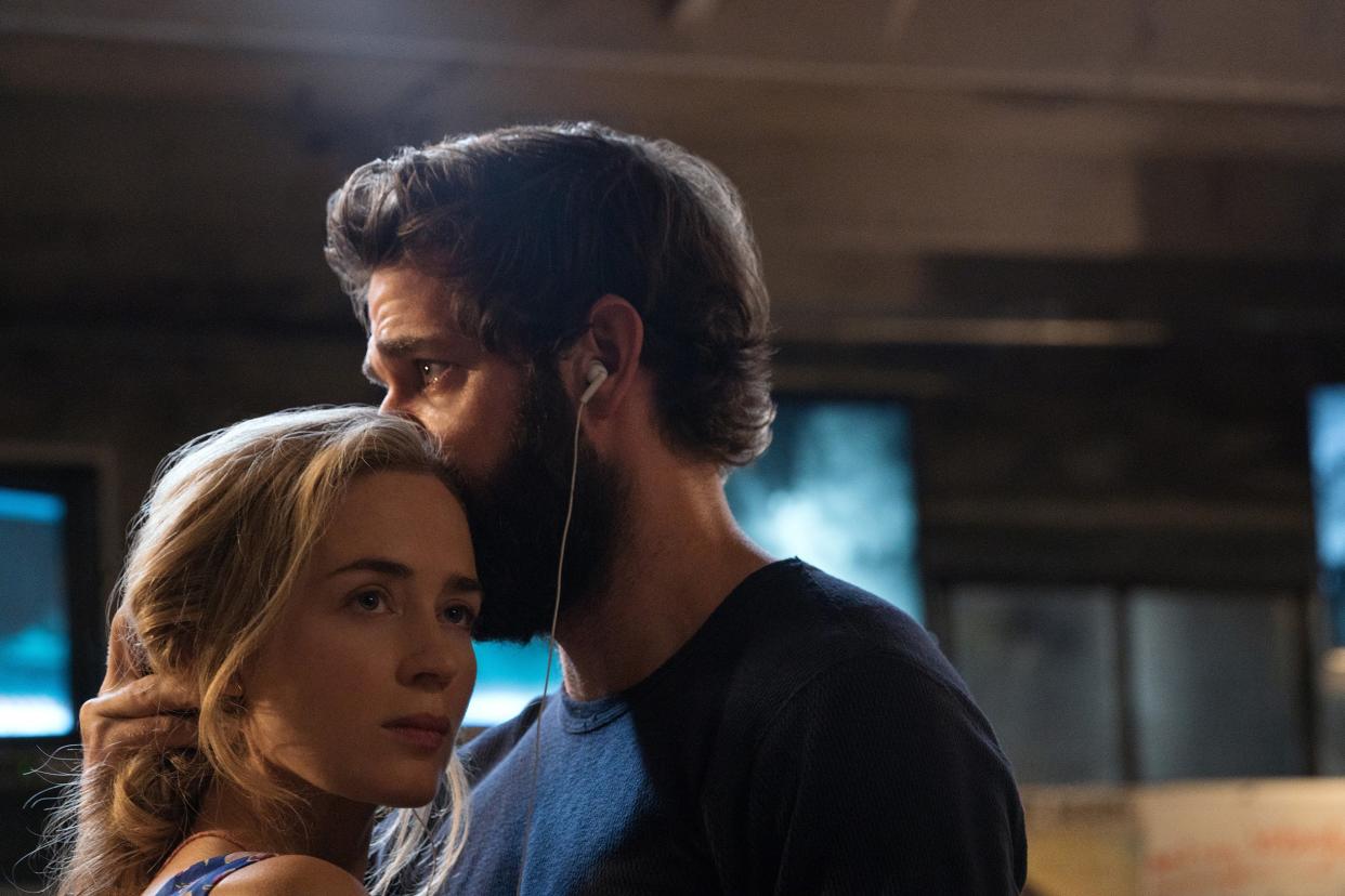 Krasinski cast his wife, Emily Blunt, in hit horror film 'A Quiet Place' (Paramount Pictures)