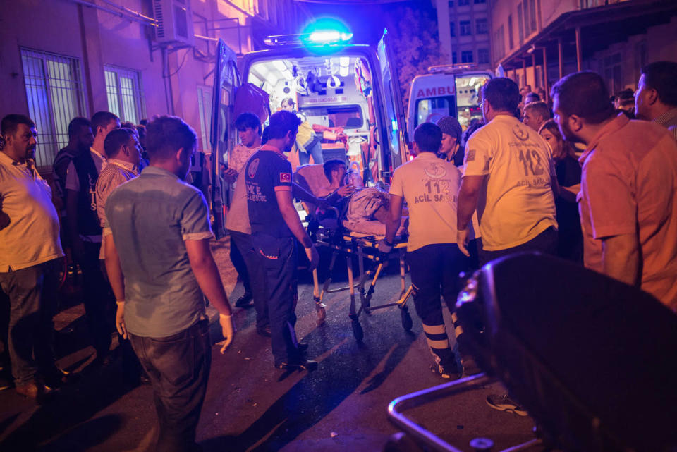 Young suicide bomber attacks Turkish wedding party