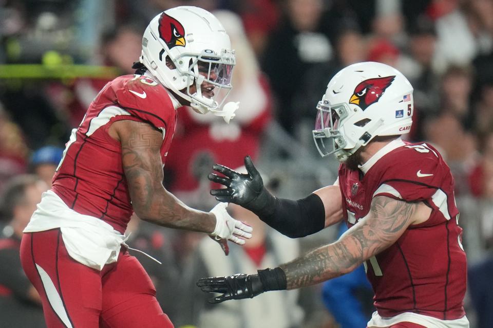 Pharoh Cooper is now listed as the Arizona Cardinals' punt and kick returner, as well as a backup wide receiver.