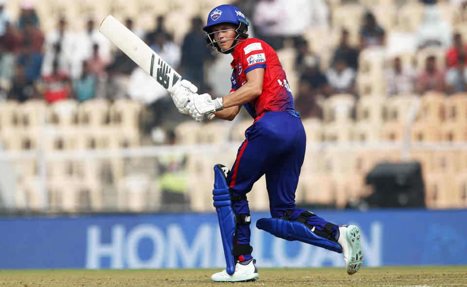 Meg Lanning, pictured here in action for the Delhi Capitals in the WPL.