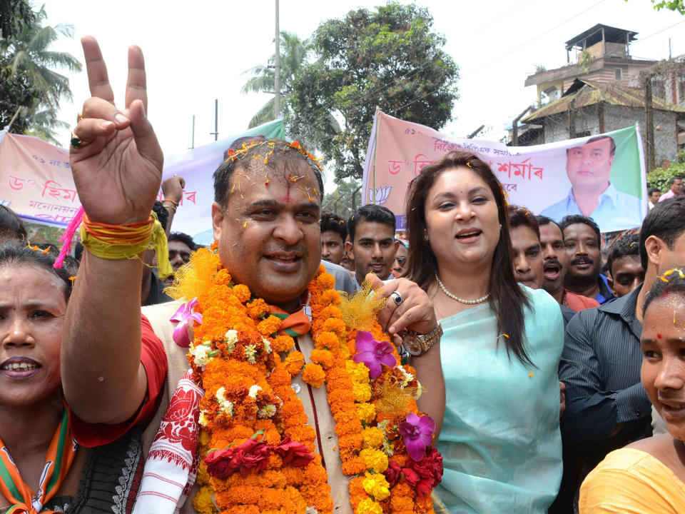 Himanta Biswa Sarma said people may develop cancer because their parents 'had done something wrong': Getty