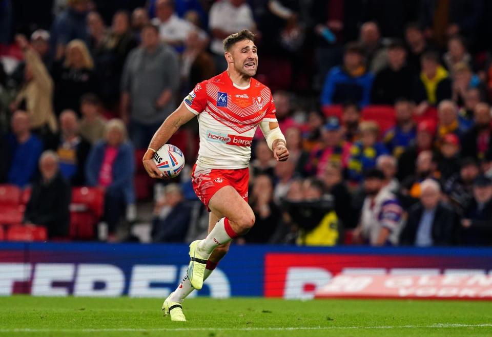Martin Offiah is looking forward to watching St Helens winger Tommy Makinson in the World Cup (Martin Rickett/PA) (PA Wire)