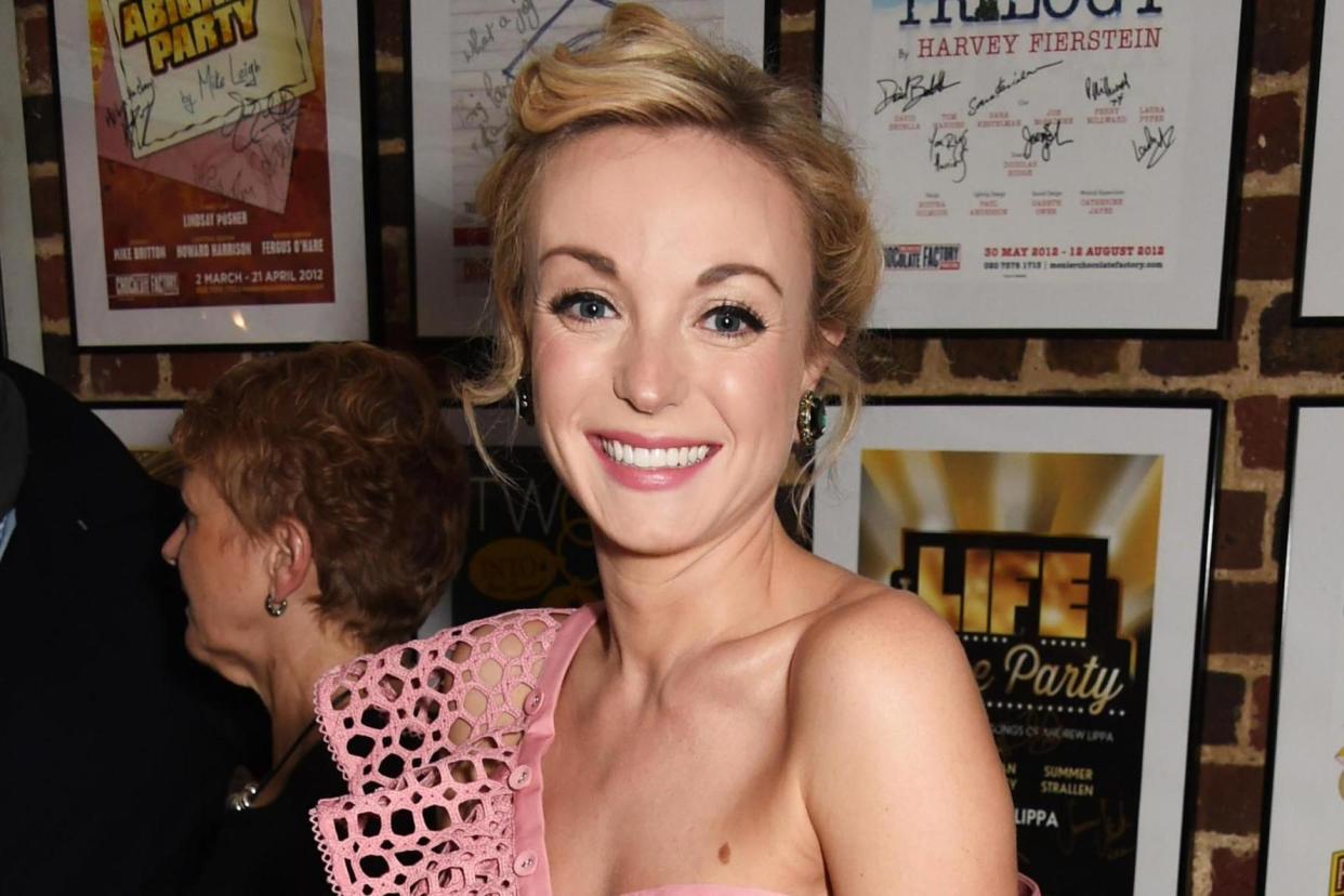 After-party: Helen George at the Menier Chocolate Factory: Dave Benett
