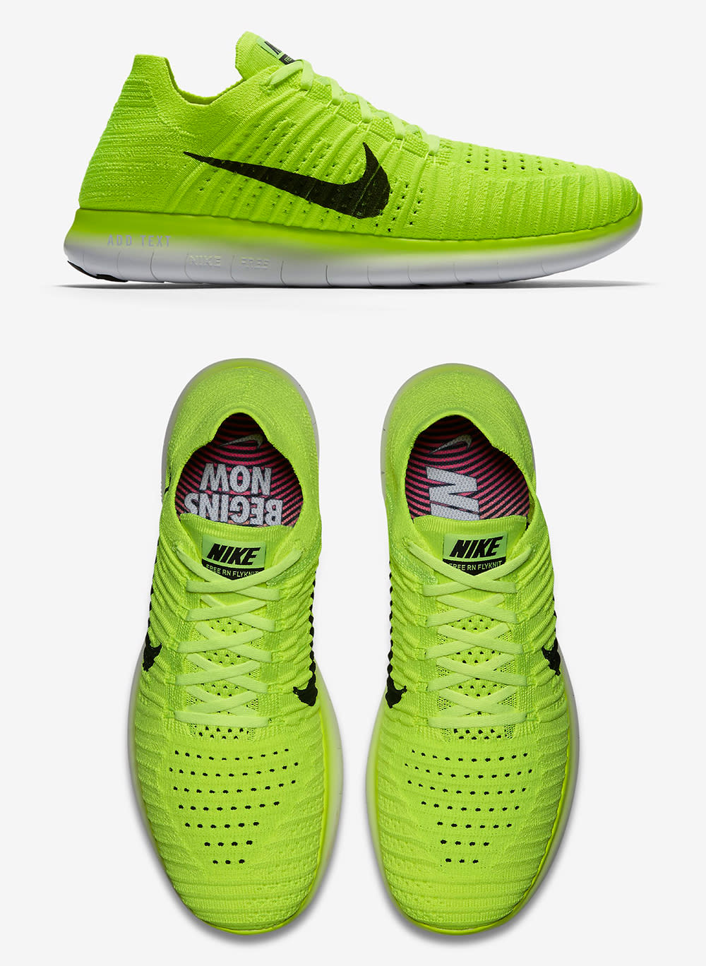 Nike USA podium neon shoes