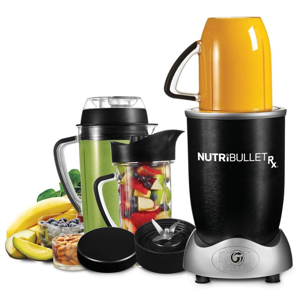 Nutribullet 2.3 Hp Rx Blender Black. Image via Walmart.